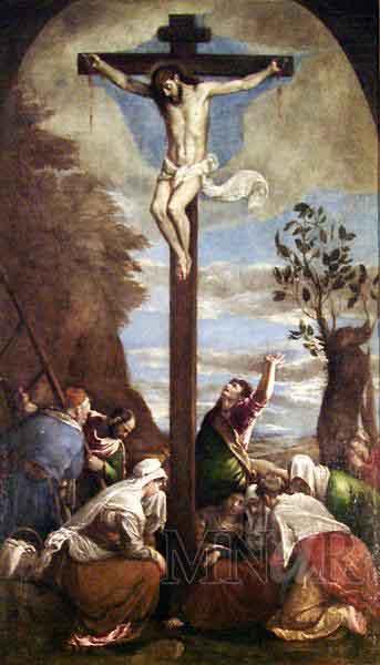 Jacopo Bassano The Crucifixion china oil painting image